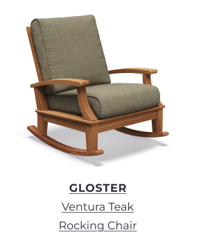 GLOSTER Ventura Teak Rocking Chair