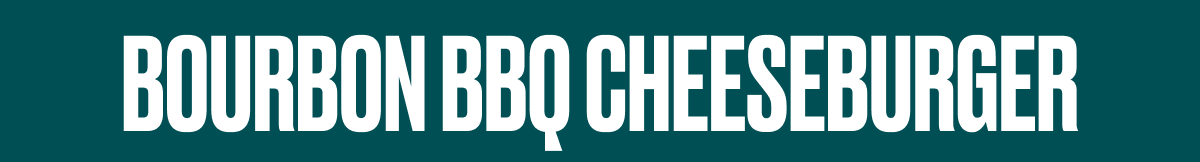 Bourbon BBQ Cheeseburger