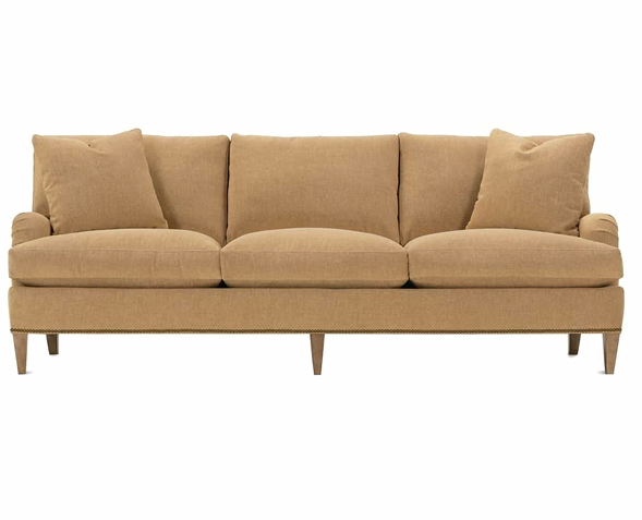 Upholstered Buterscotch Sofa