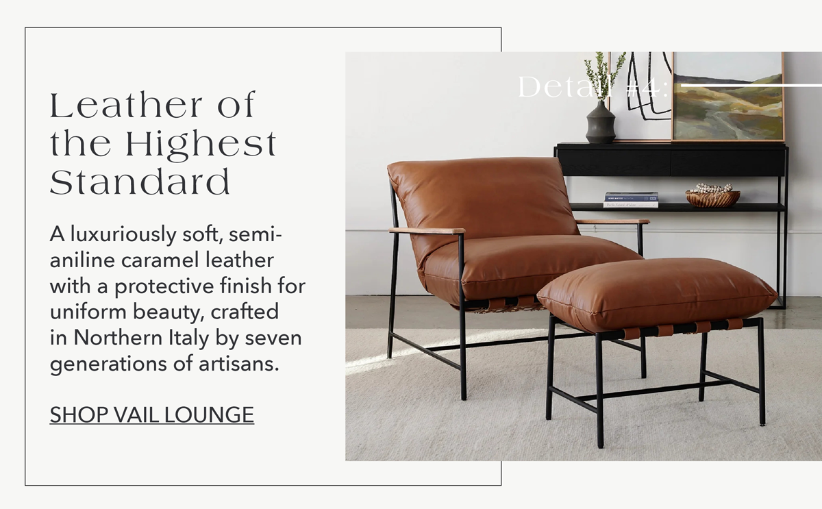 Leather of the Highest Standard
