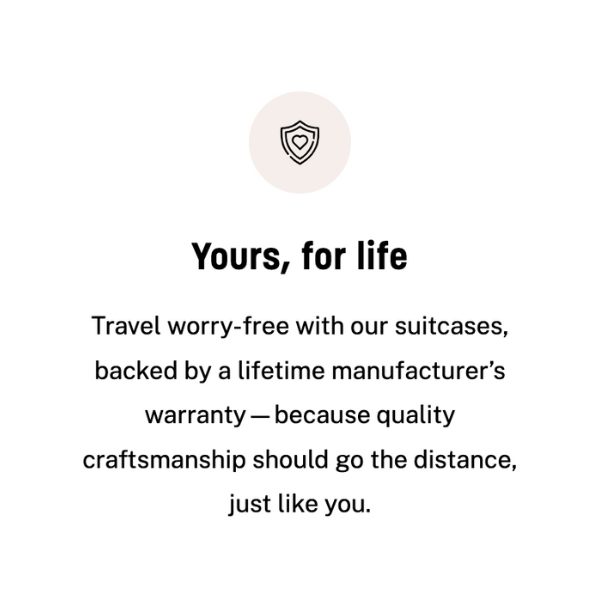 Your, for life