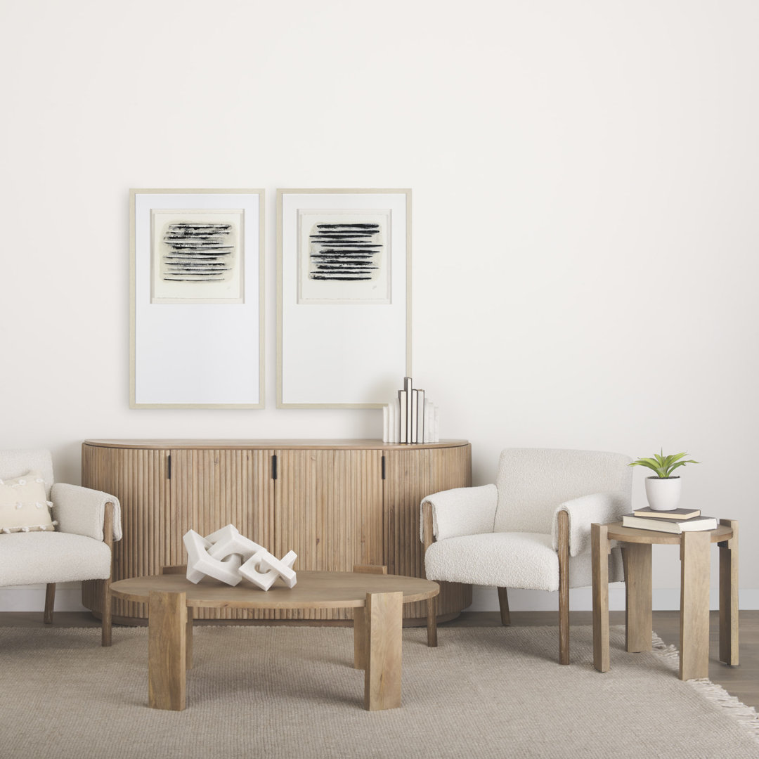 Chessa 72" Solid Wood Sideboard