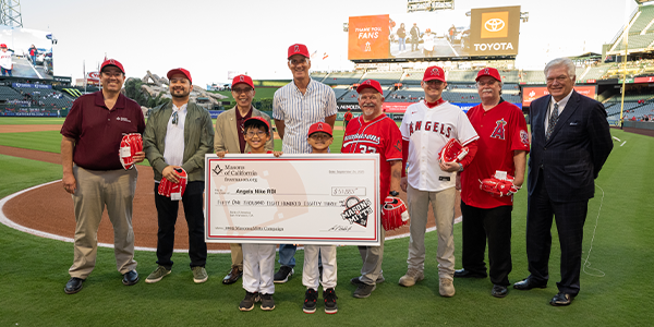 Masons of California Provide a Game-Changing Donation to Angels Nike RBI