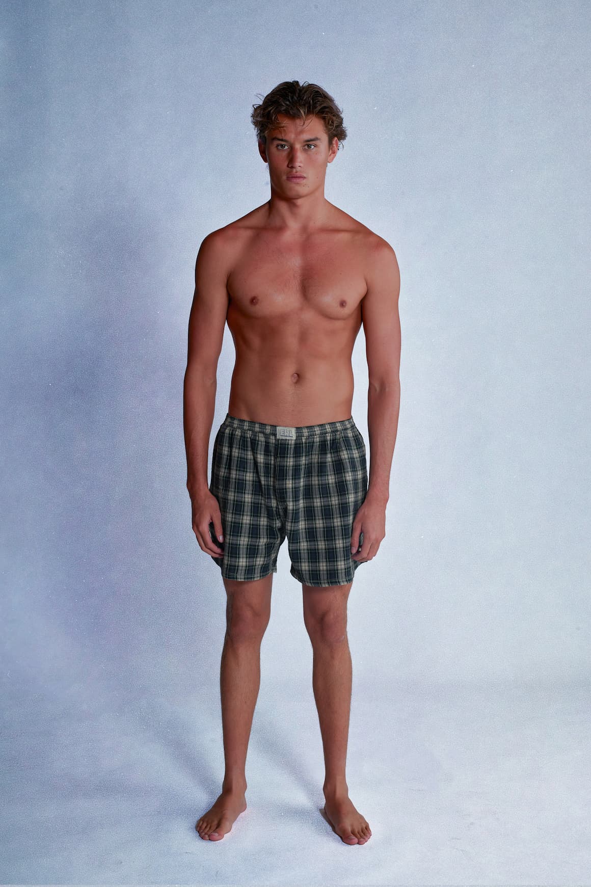 erl green plaid boxers
