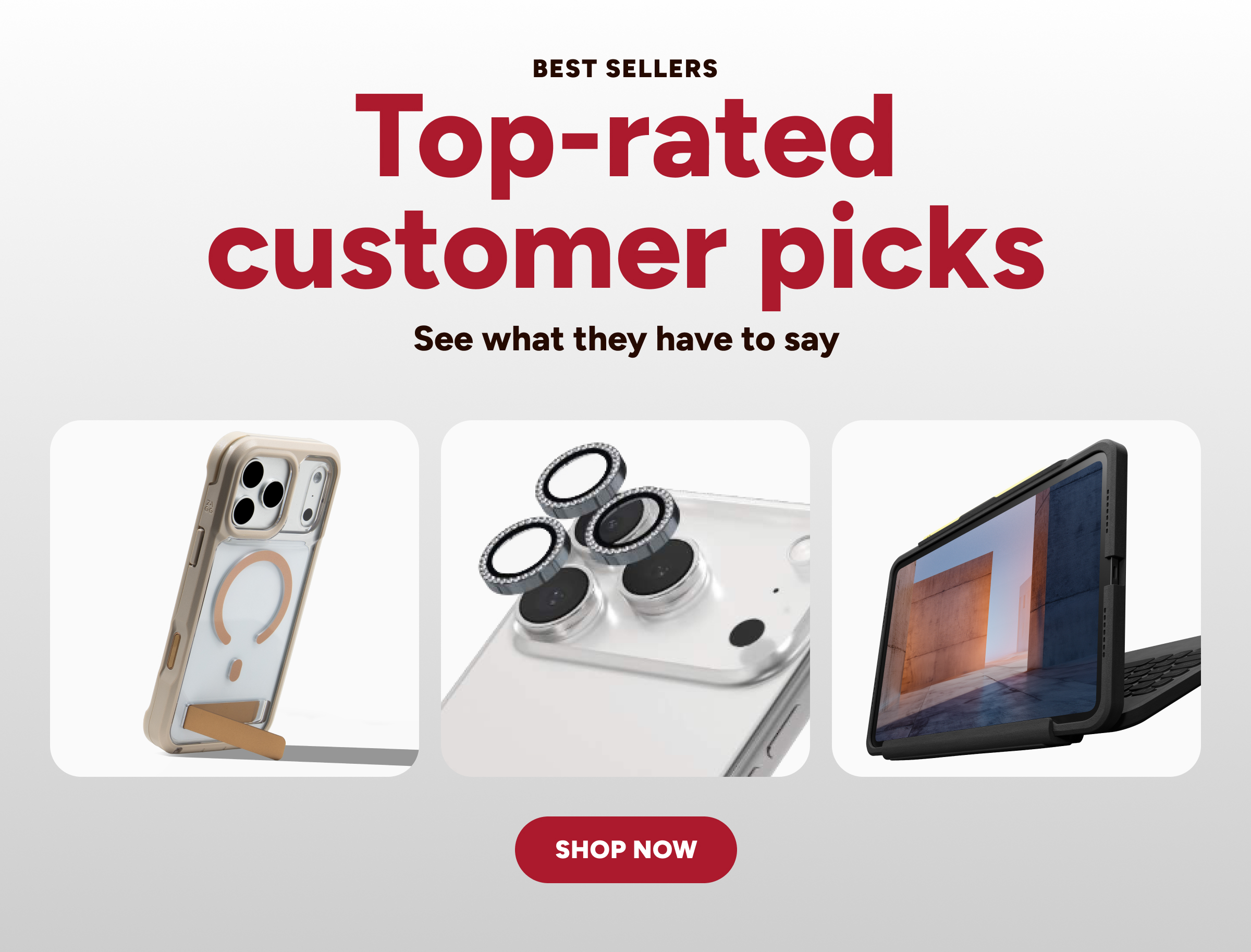 Top-rated customer picks