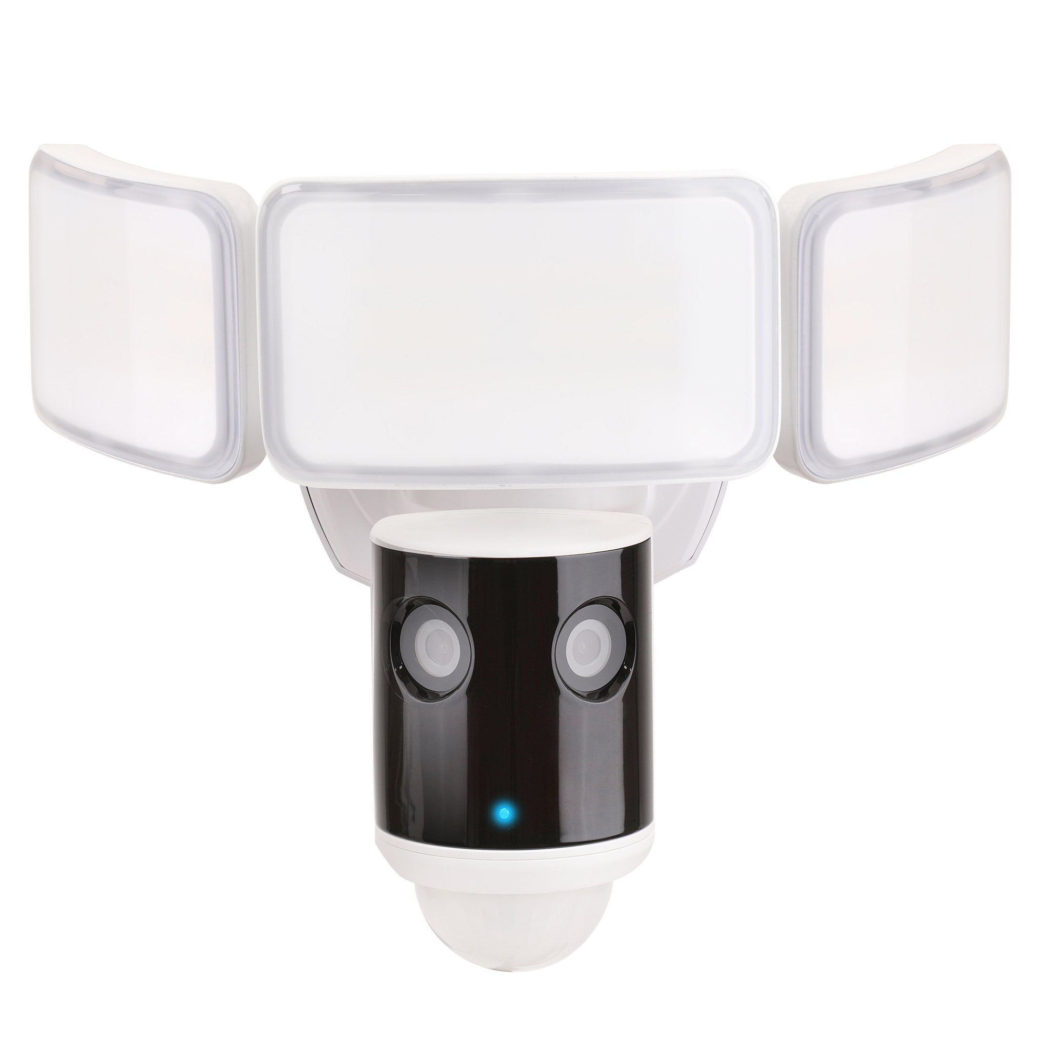 5,000 Lumens Flood Light with Smart Dual Lens Panoramic Camera
