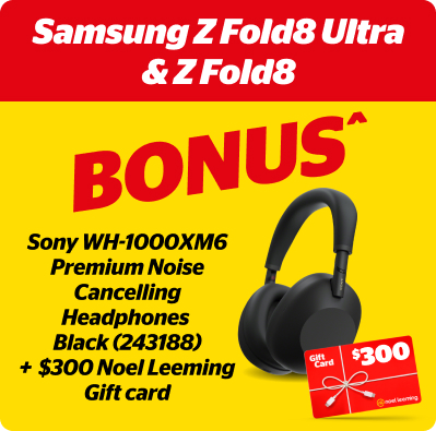 Bonus Sony Headphones plus $300 Gift Card with Samsung Z Fold8 Ultra or Z Fold8