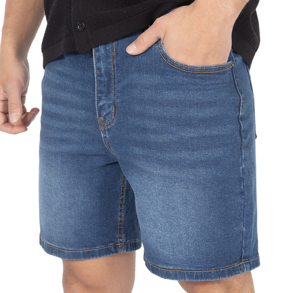 Short de Mezclilla Regular Fit