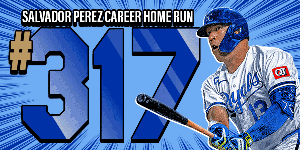 Salvador Perez Career Home Run #317!