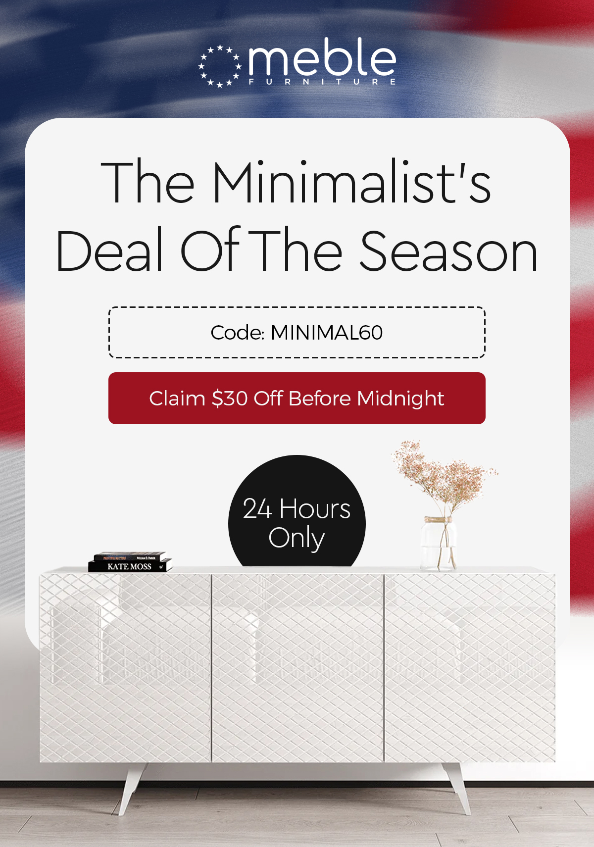 24 Hours Only: The Minimalist’s Deal Of The Season