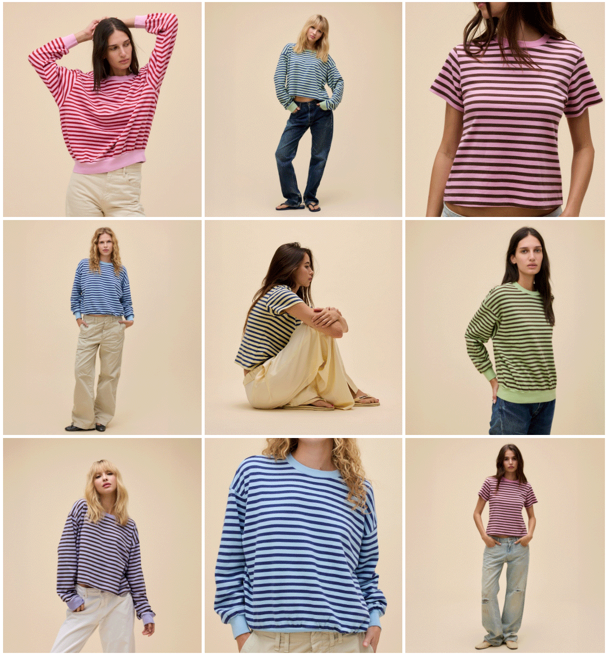 an image of a group of women wearing new arrivals t - shirts