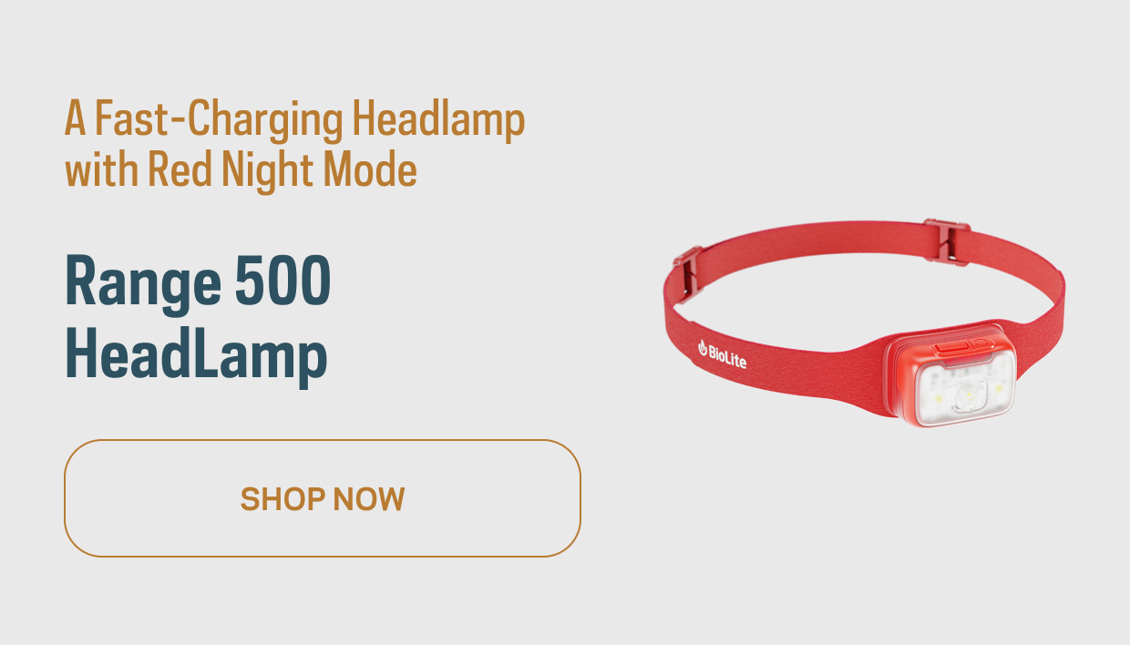 Biolite Range 500 Headlamp