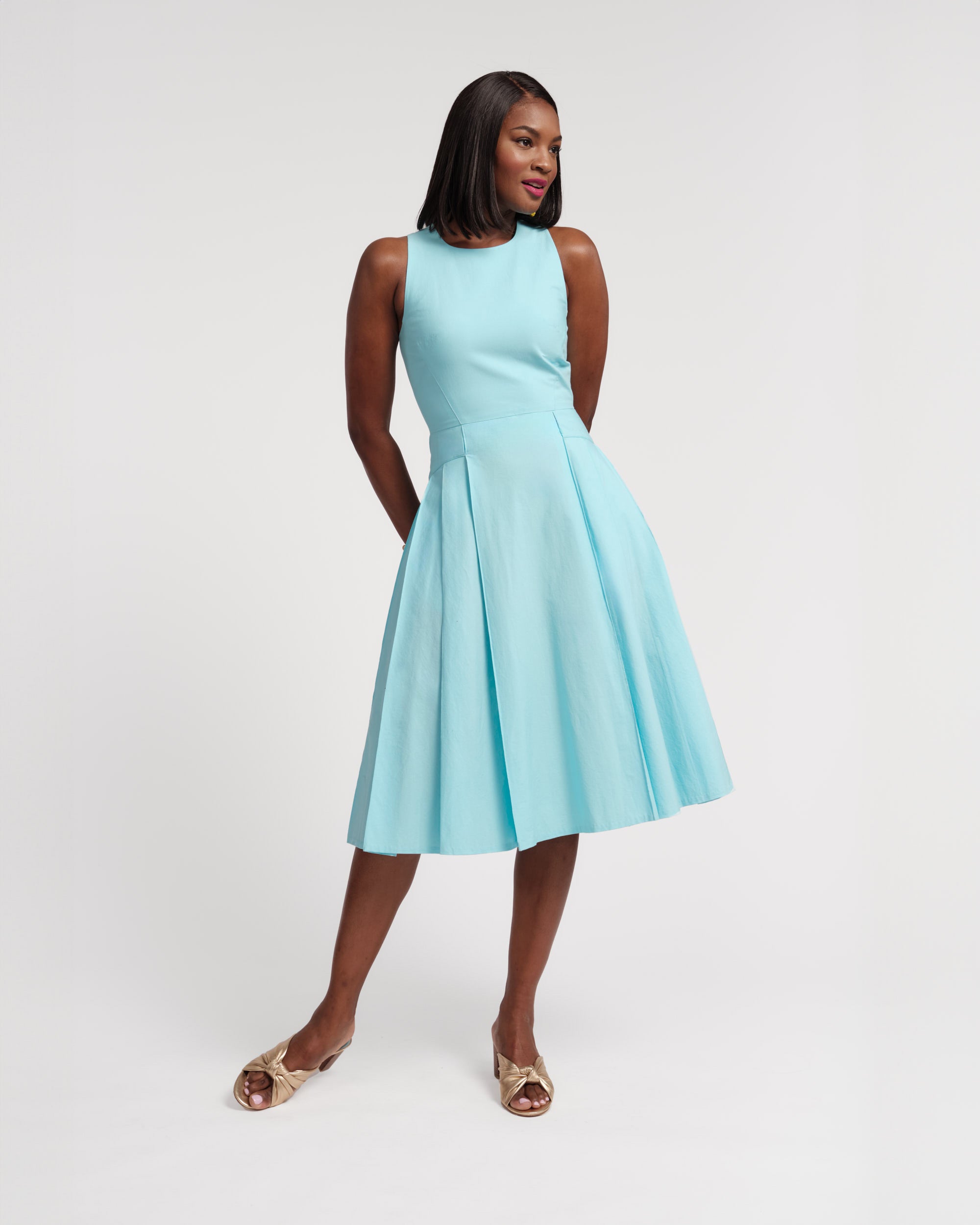 Image of Monique Dress - Blue