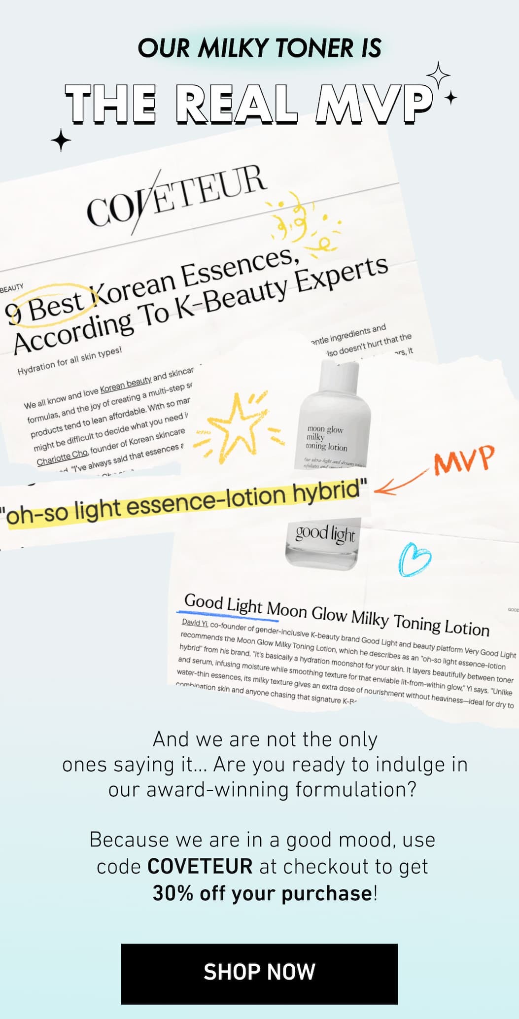 Shop Moon Glow Milky Toner