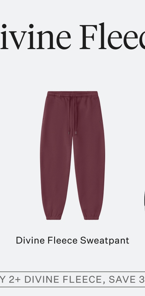 Divine Fleece Sweatpant
