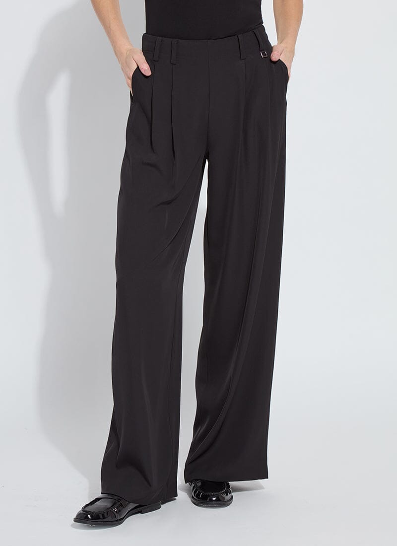 Image of Darcy Pleated Wide Leg Trouser (32" Inseam)