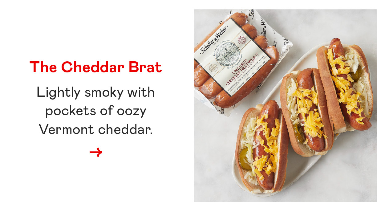 Cheddar Bratwurst​