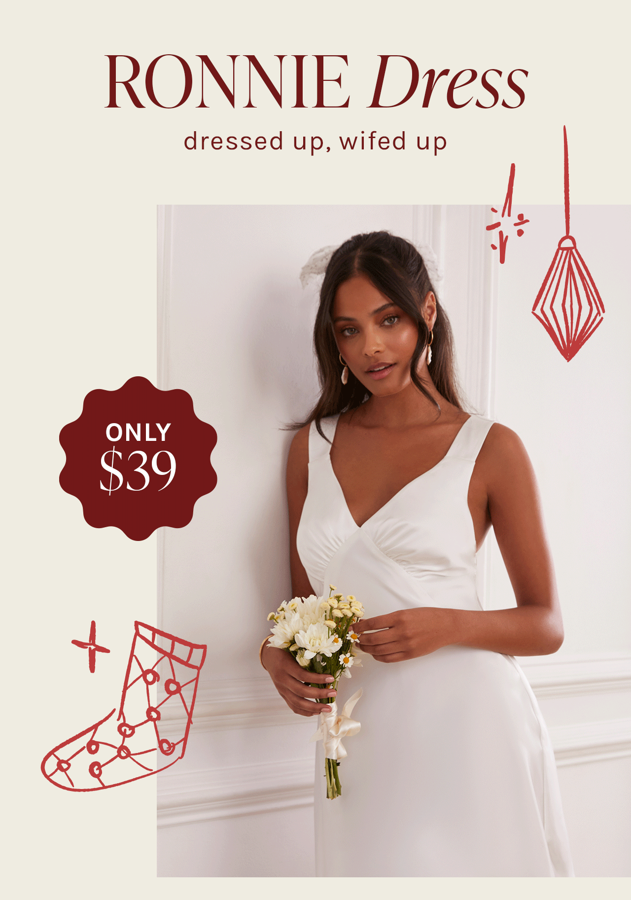RONNIE Dress | dressed up, wifed up | ONLY $39