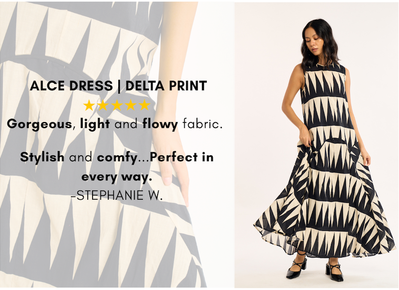 Alice Dress | Delta Print