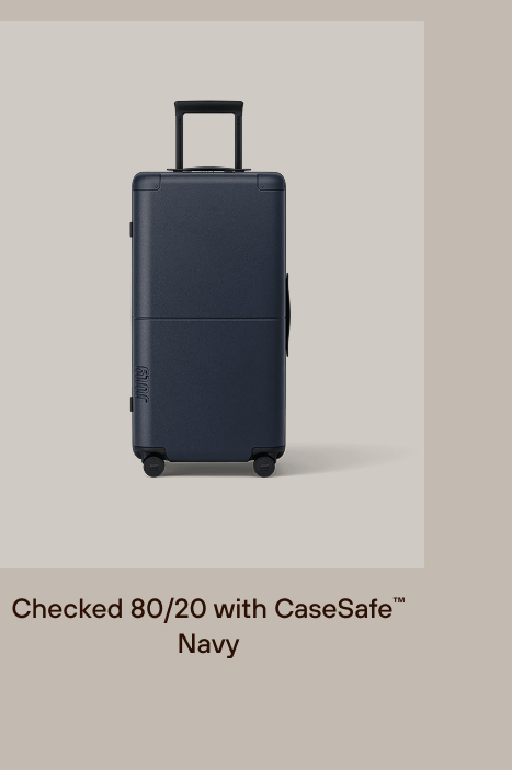 Checked 80/20 with CaseSafe™ Navy