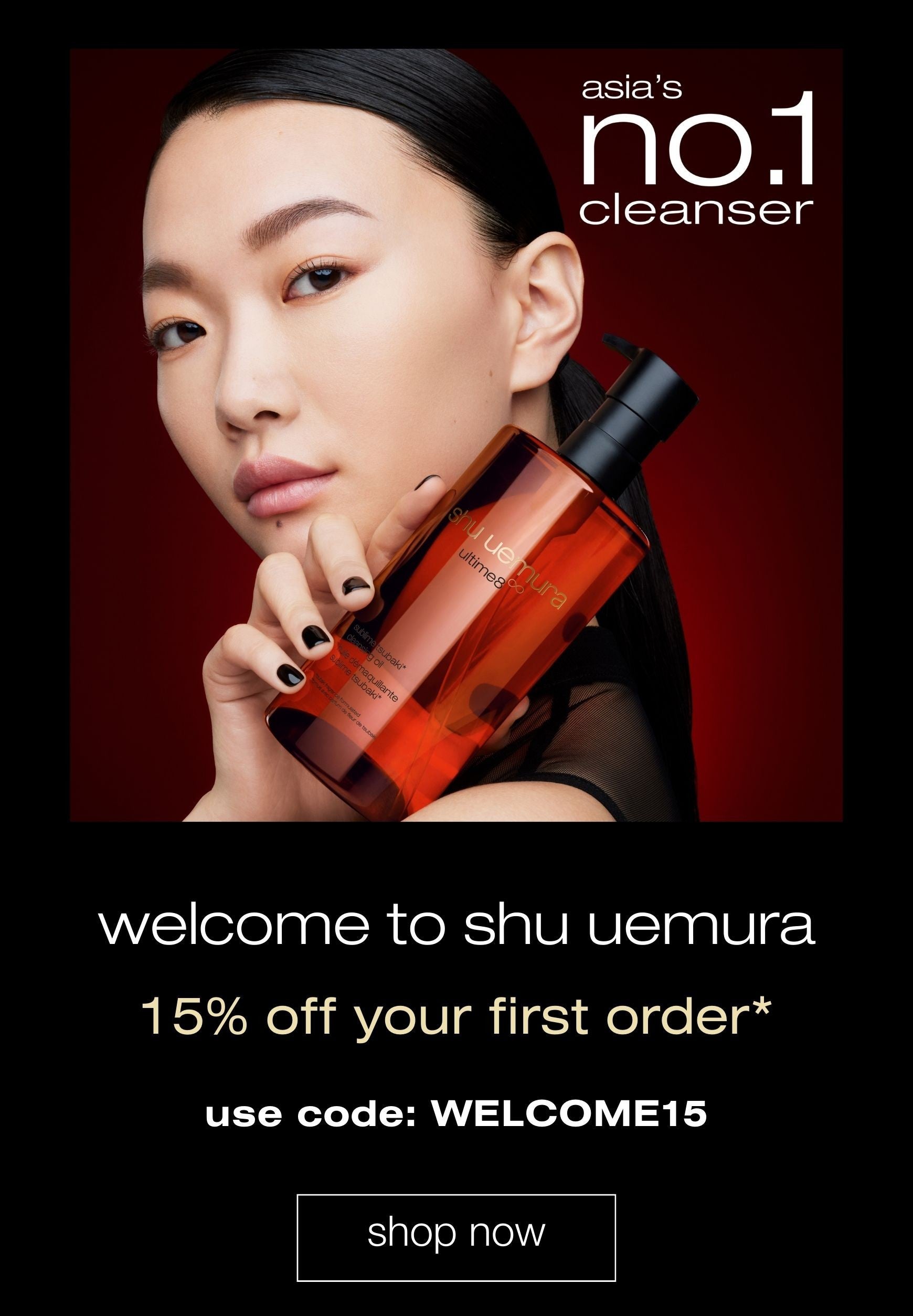 welcome to shu uemura