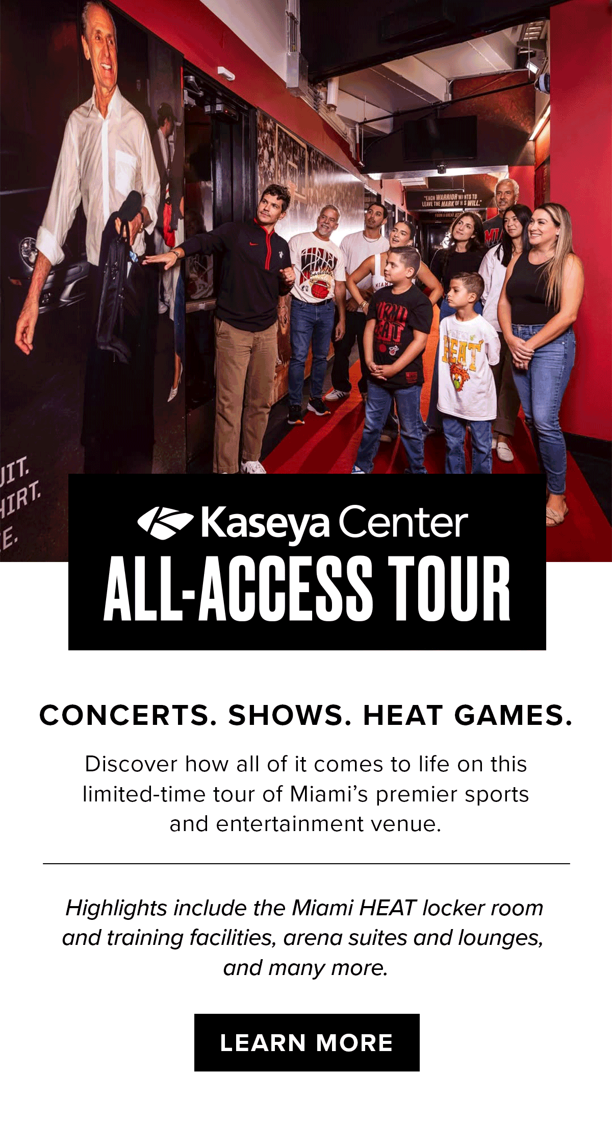 Kaseya Center All-Access Tour - Learn More