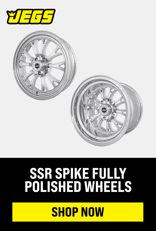 SSR Spike Fully Polished Wheels