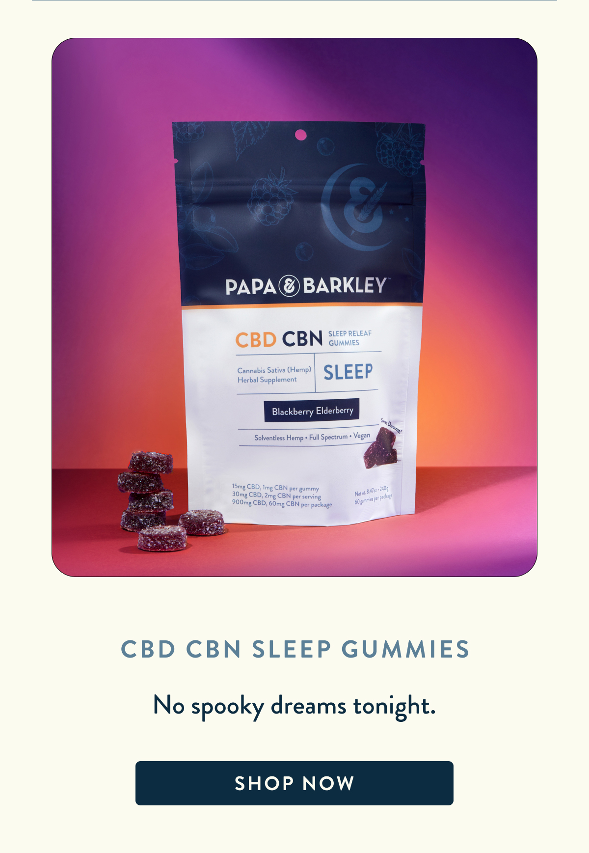 CBD CBN SLEEP GUMMIES