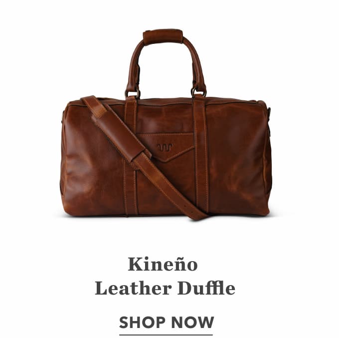 Kineño Leather Duffle