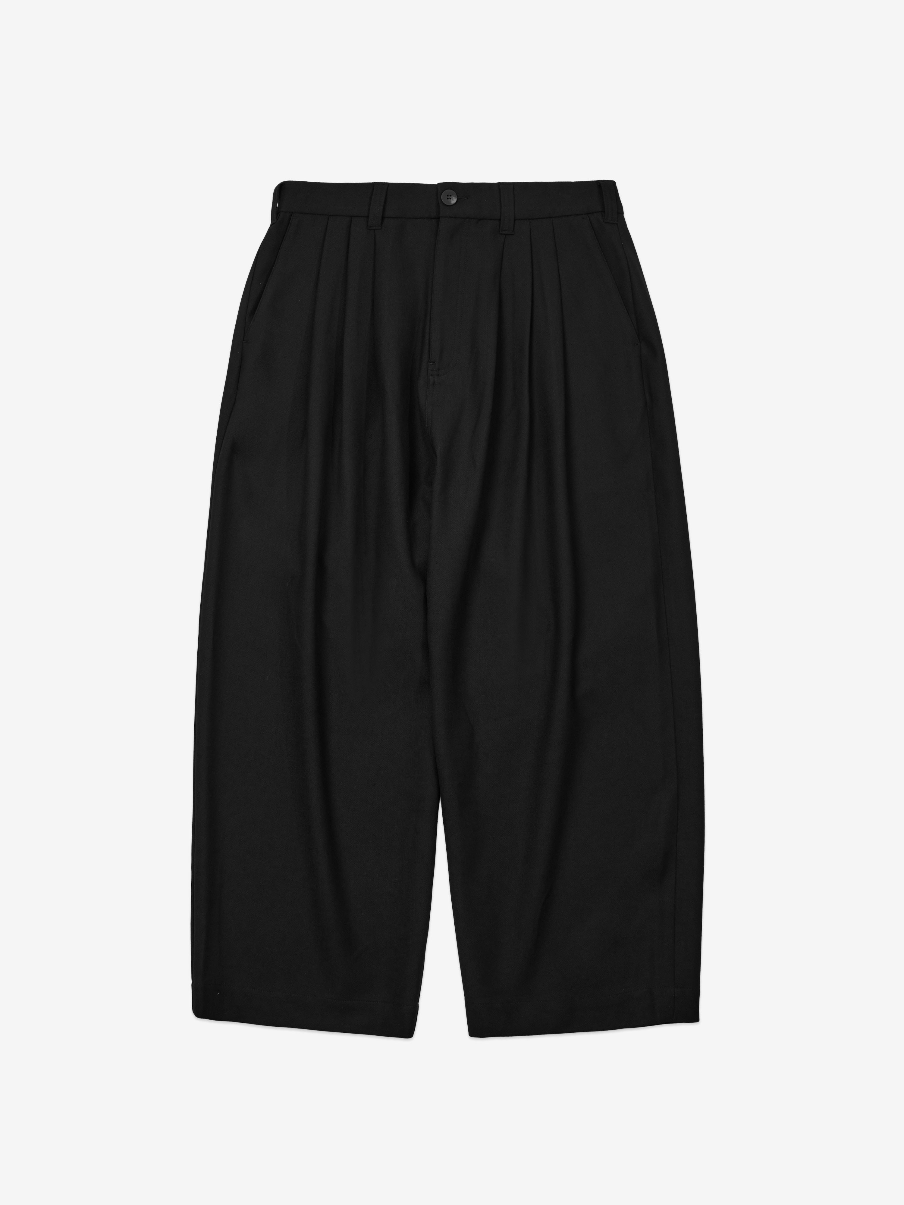 Image of The Triple Pleat Suit Trouser - Wool