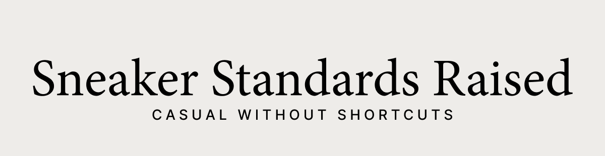 Sneaker Standards Raised