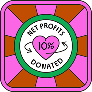 10 PERCENT NET PROFITS DONATED