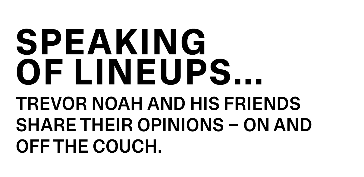 Speaking of Lineups...