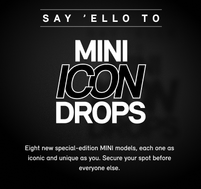 Say'ello to MINI ICON DROPS