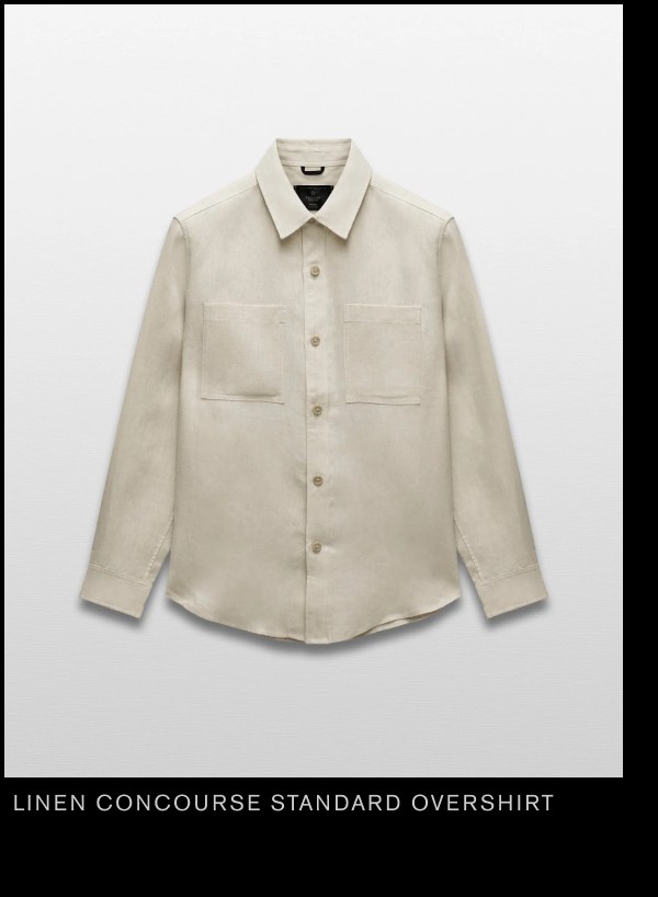 Linen Concourse Standard Overshirt