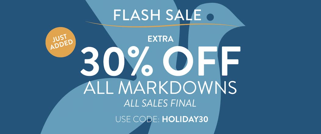 Extra 30% Off Markdowns