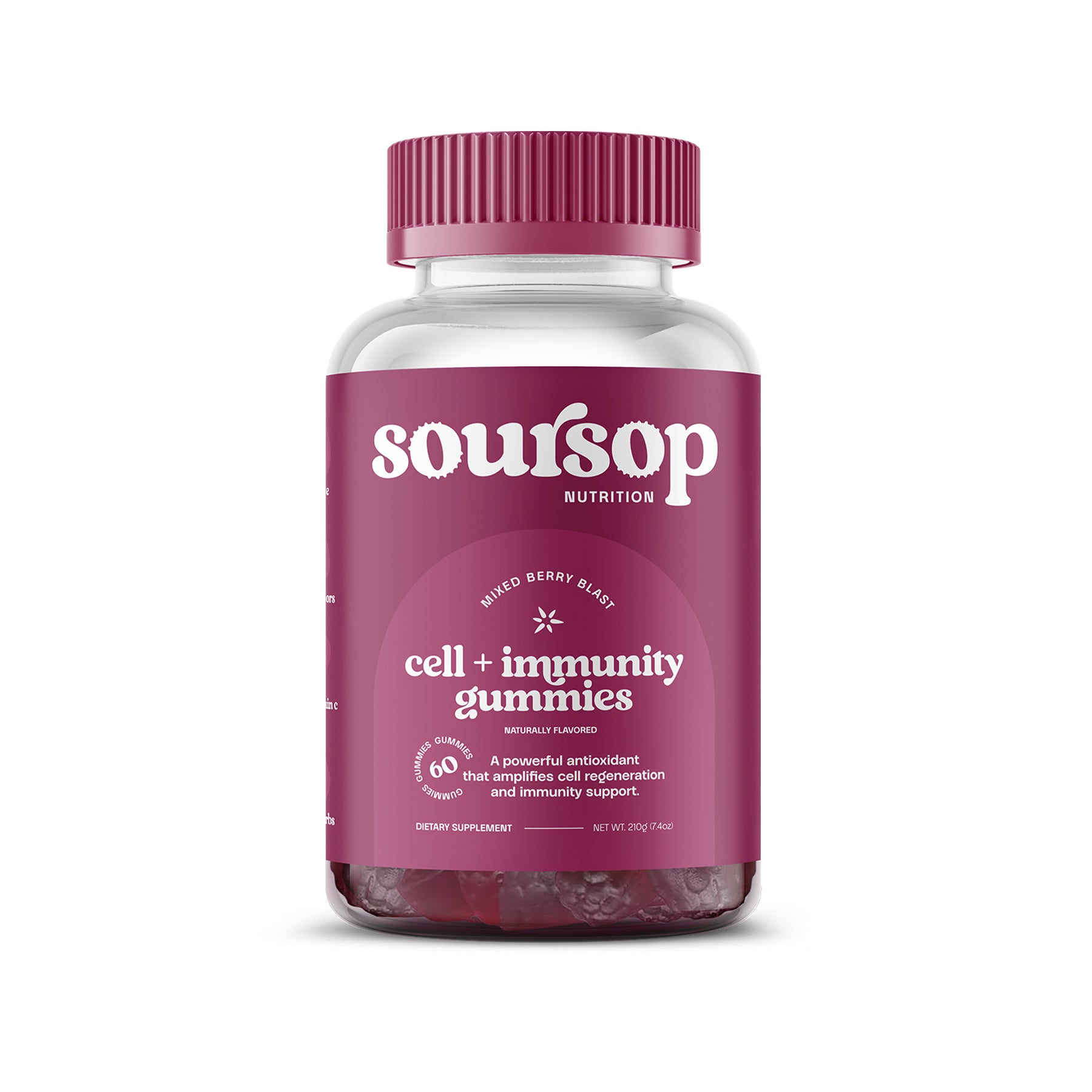 Image of Cell + Immunity Soursop Gummies (1 Bottle)