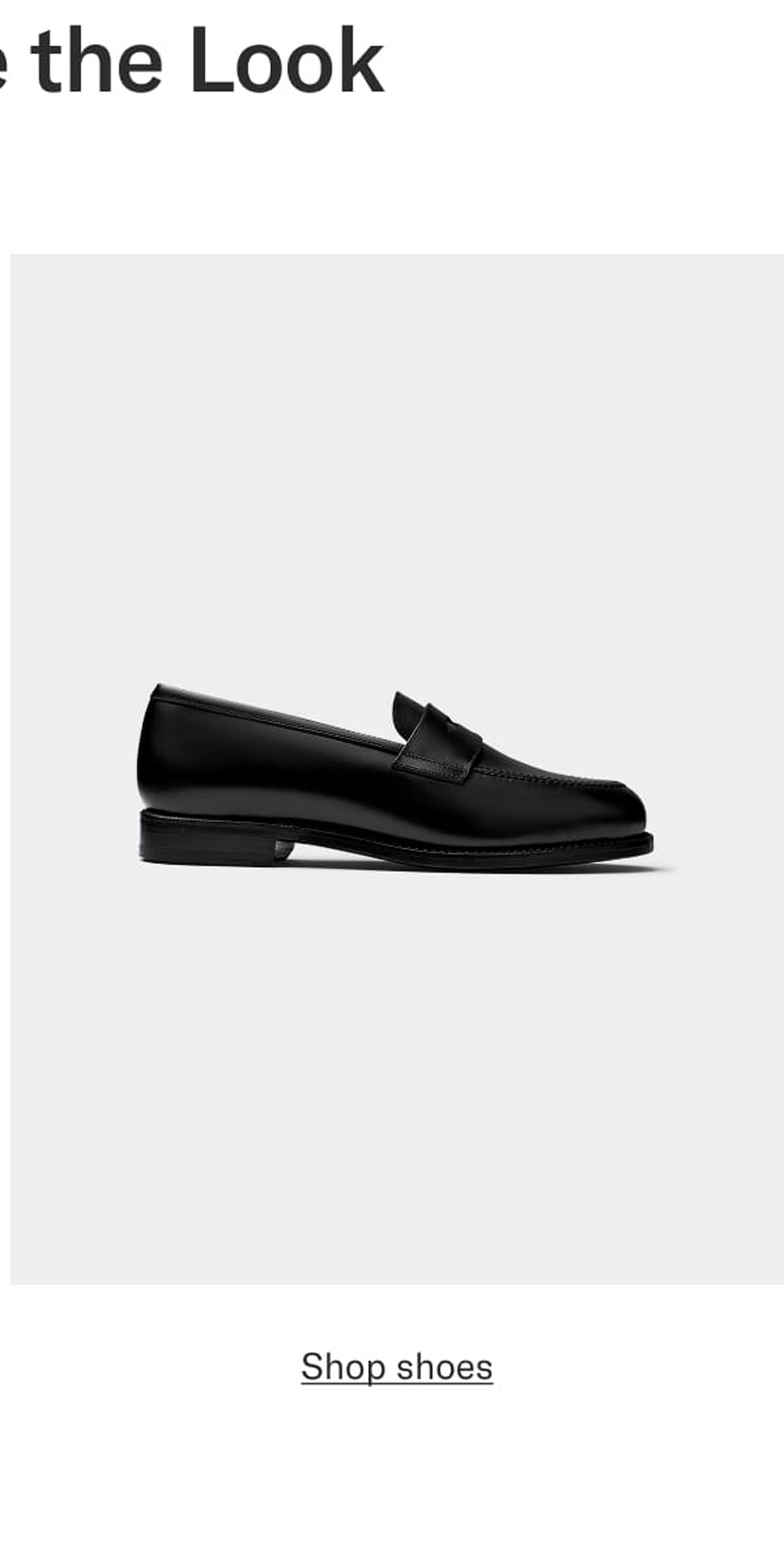 Shop shoes