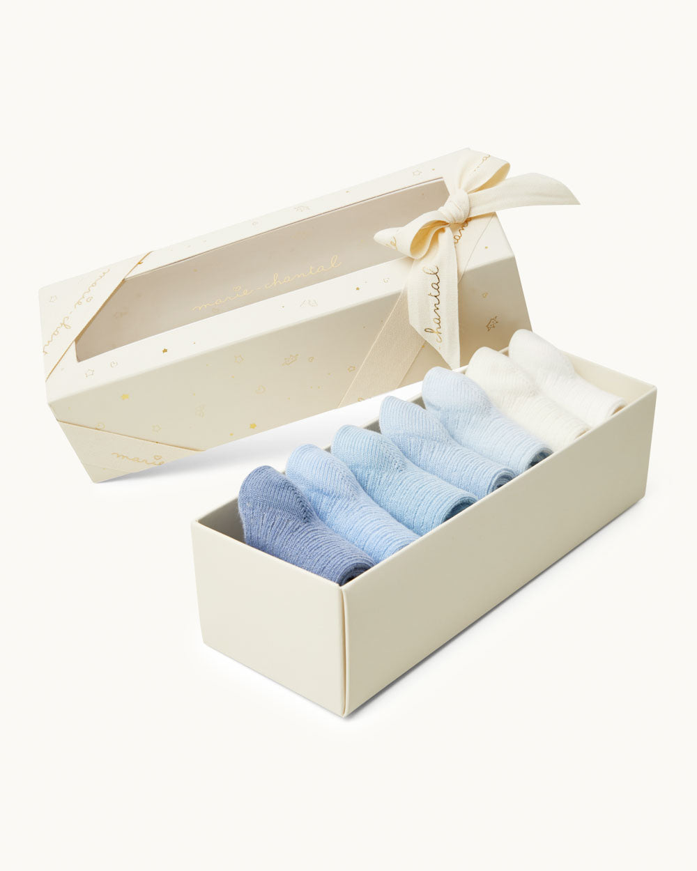 Image of Set Of 7 Socks - Blue