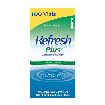 Refresh Plus 100 single-use vials