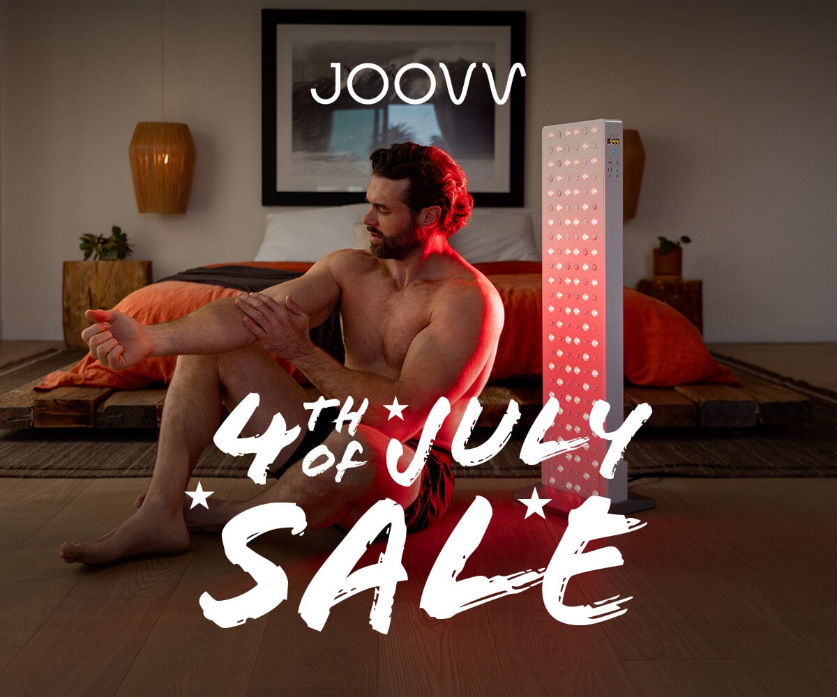 Joovv 4th of July Sale - Receive limited-time discounts on all new Joovv devices.