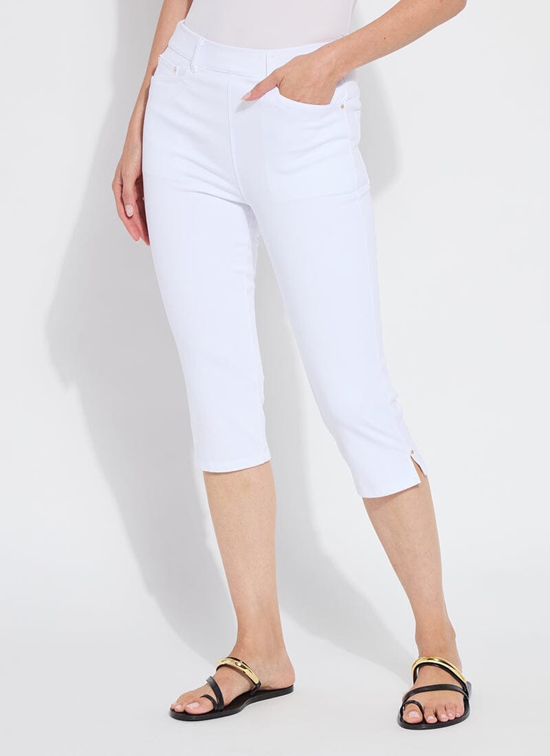 Image of Granada Front Pocket Capri Denim (18.5" Inseam)