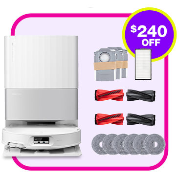 Roborock QX Revo ULTRA Robot Vacuum and Mop with 18,500 Pa HyperForce and Multifunctional Dock 3.0