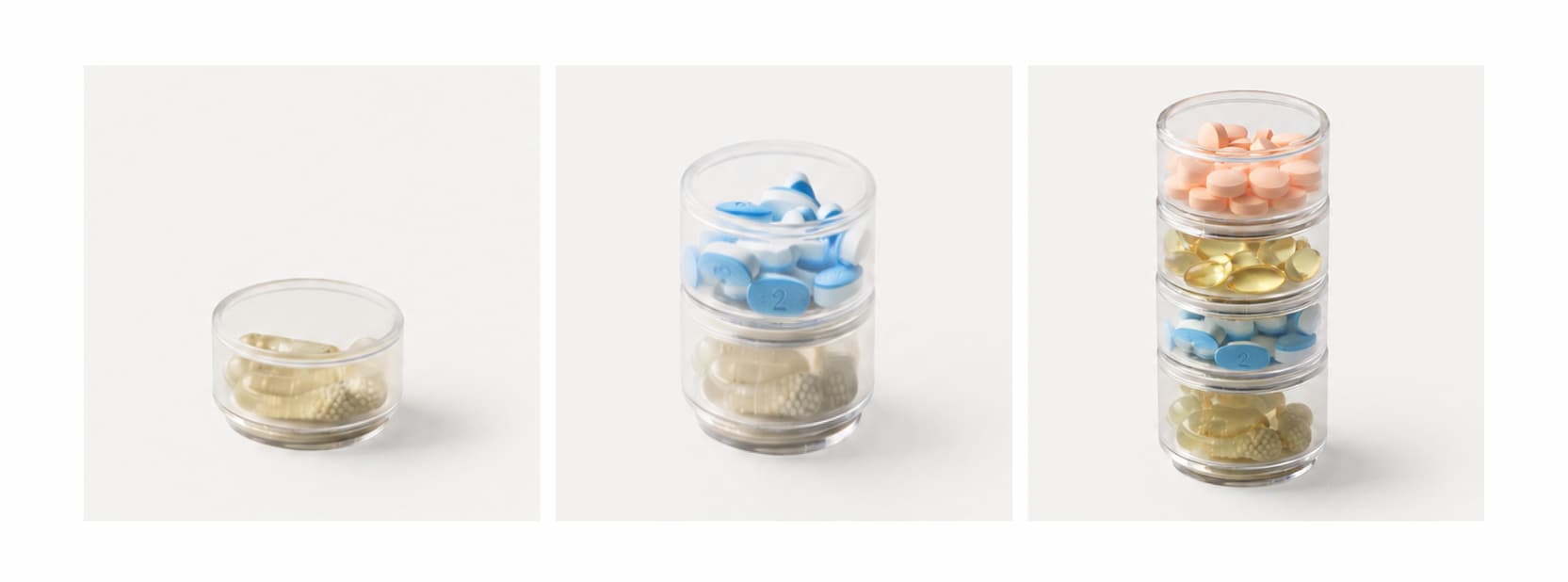 Click to shop The Pill Stacks. Images of The Pill Stacks.