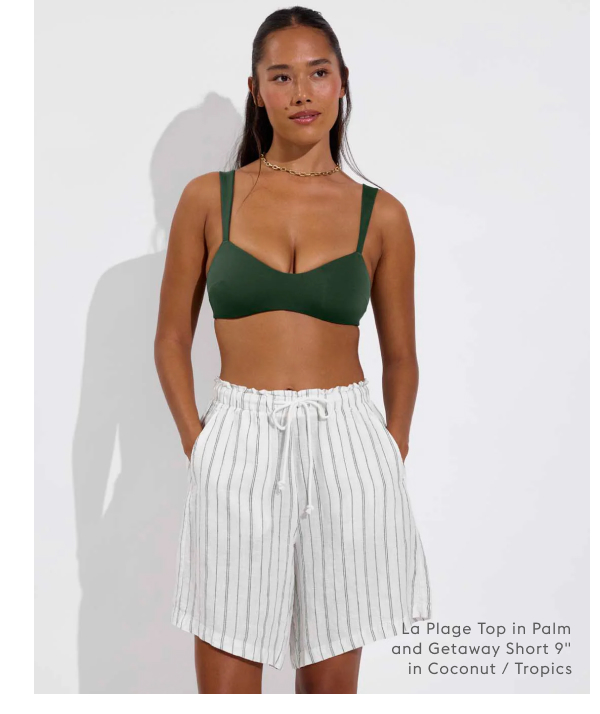 Getaway Short 9" Tropics / Coconut