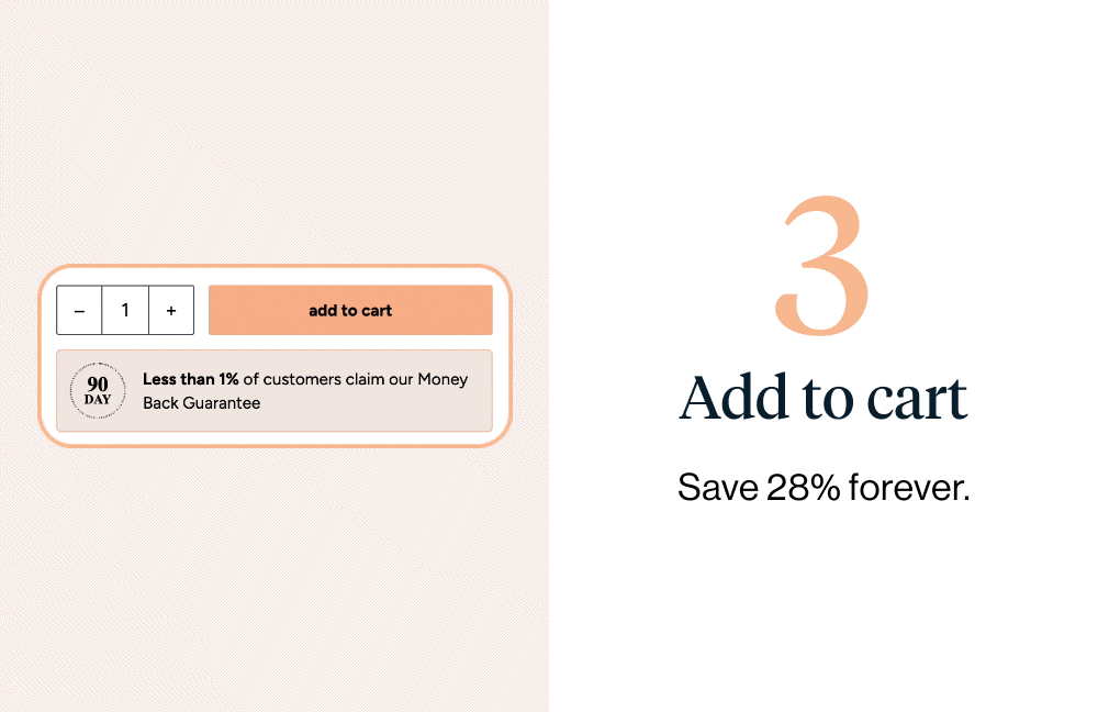 Add to cart. Save 28% forever