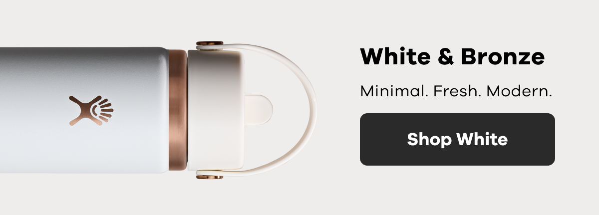 White & Bronze. Minimal. Clean. Modern. | Shop White