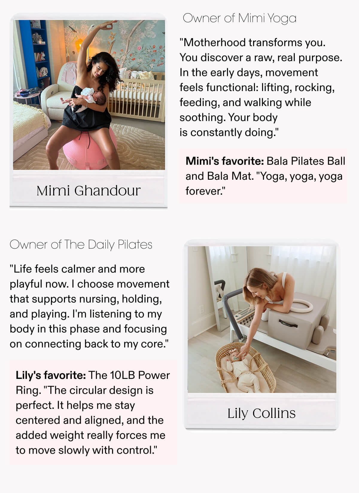  Owner of Mimi Yoga / Owner of The Daily Pilates