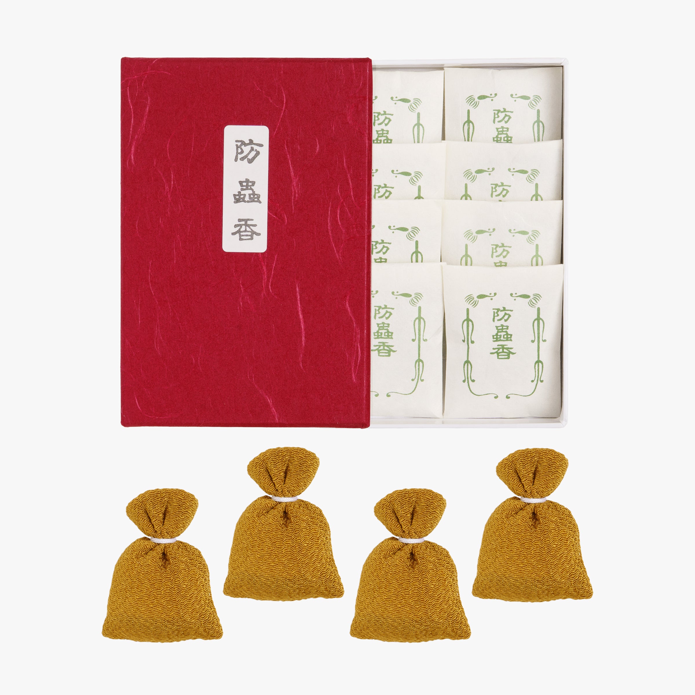 Image of Japanese Insect repellent incense with Mini Pouches