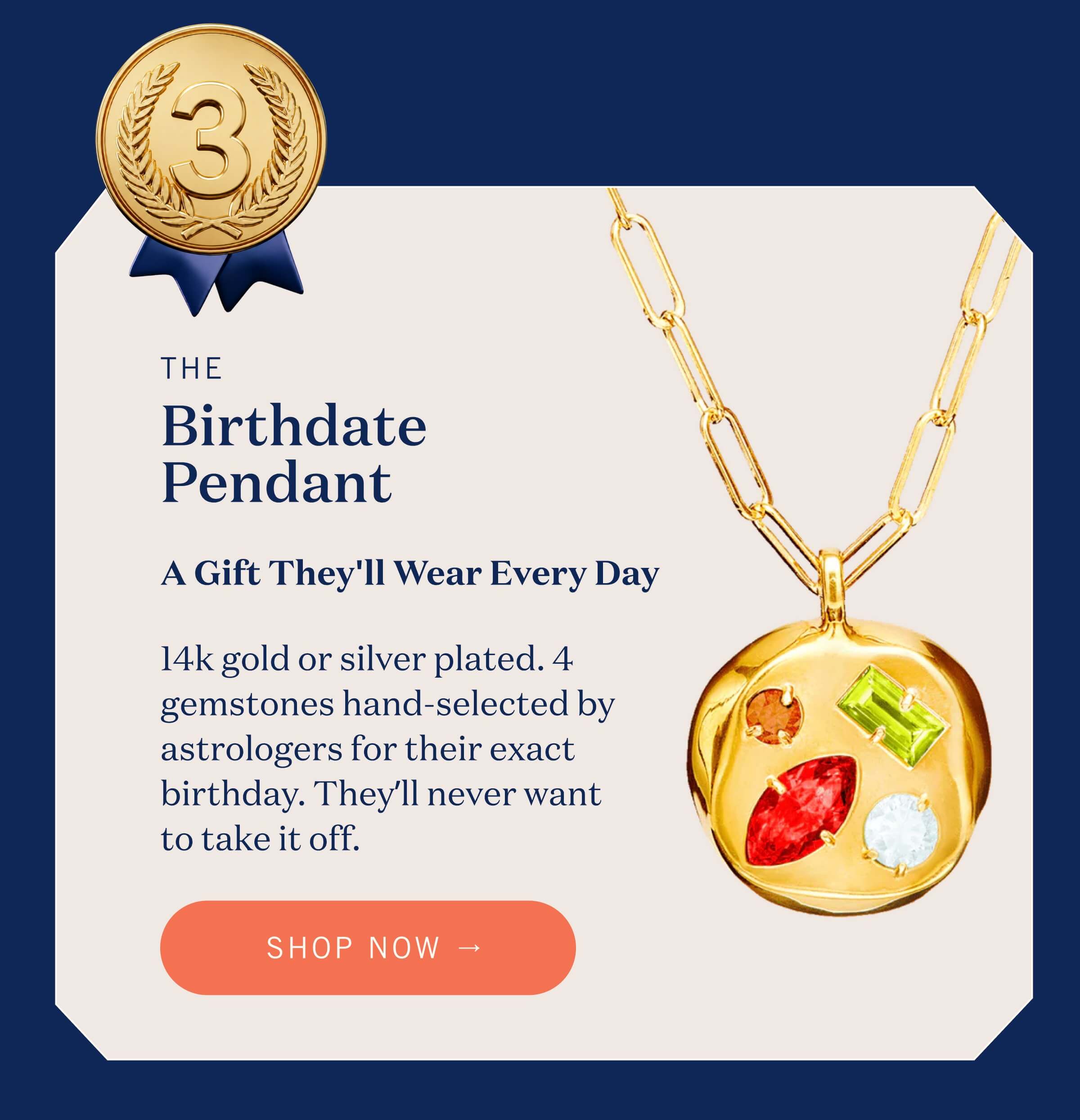#3 The Birthday Pendant
